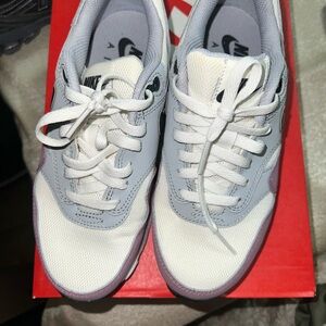 Stylish Pink and White Sneakers